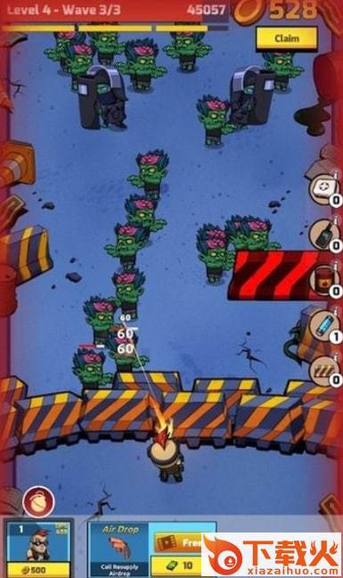 僵尸空闲防御中文版截图1