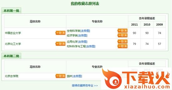 阳光高考估分选大学 官方网页版 截图2