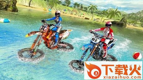 水上骑士赛车(Water Surfer Racing In Moto)截图2