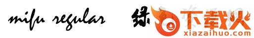 mifu regular字体