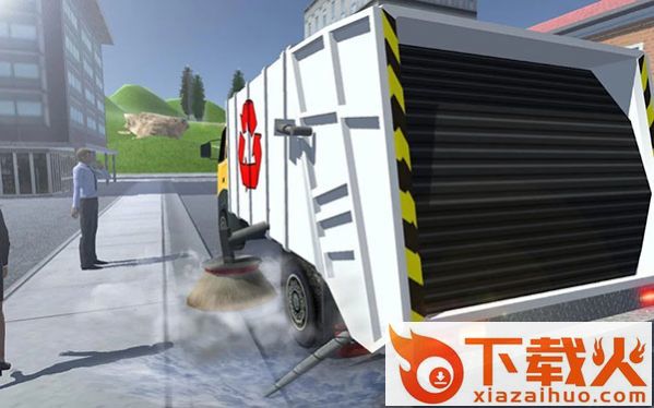 城市垃圾车模拟器(Road Garbage Dump Truck Driver)截图2