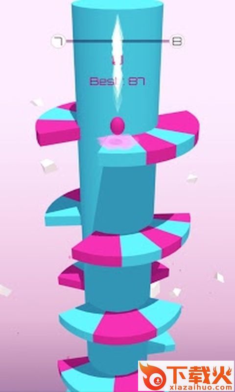 Helix Jumping(螺旋球游戏)截图1