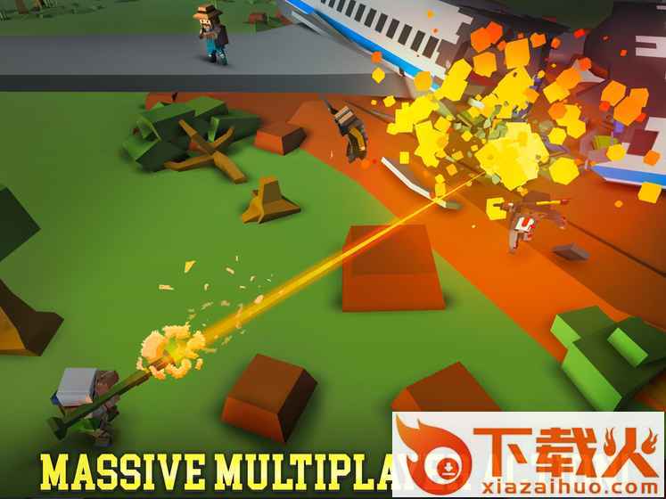 Grand Battle Royale(像素吃鸡游戏下载)截图1
