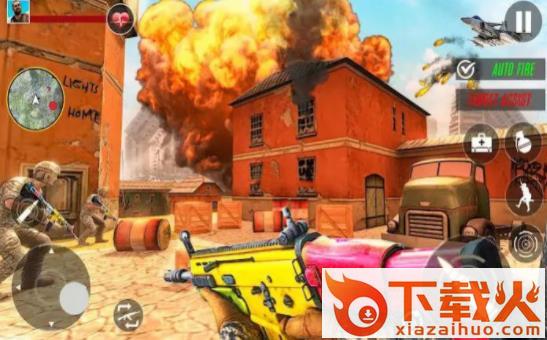 战士FPS战争Warrior-Fps Shooting Gun Games截图1