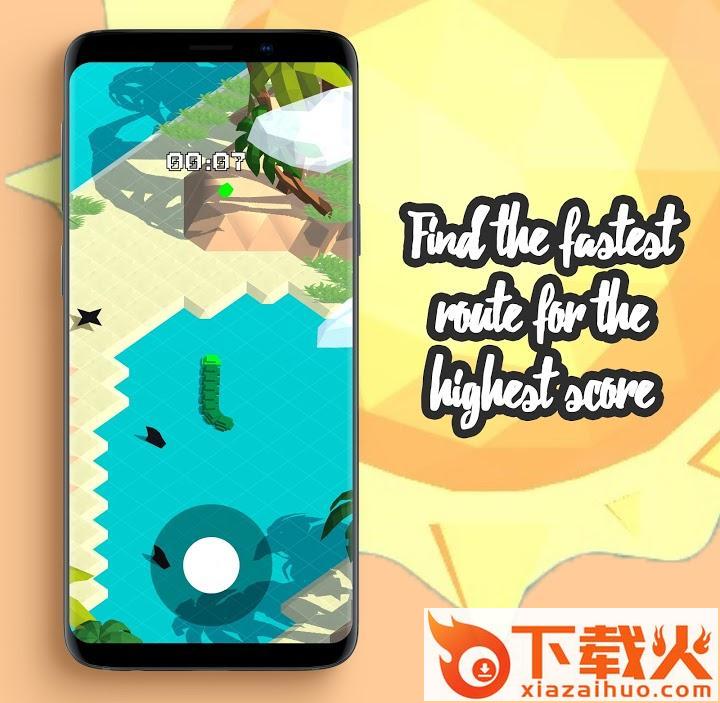 小绿蛇历险记手游截图1