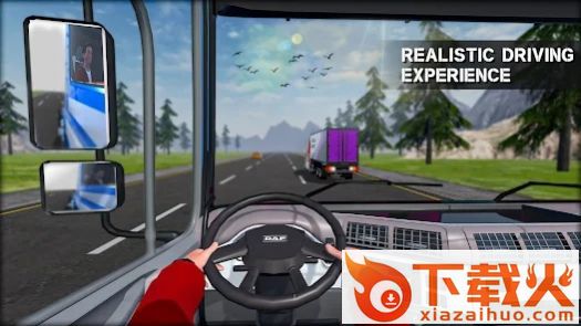 欧洲运输卡车司机3D(Euro Transport Truck Driver 3D)截图1