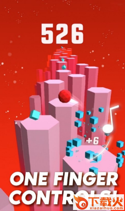 Splashy Tiles(悬崖跳球游戏)截图1