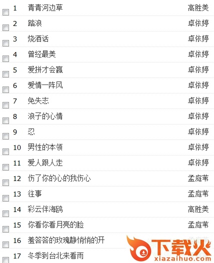 经典流行歌曲500首mp3打包 截图1