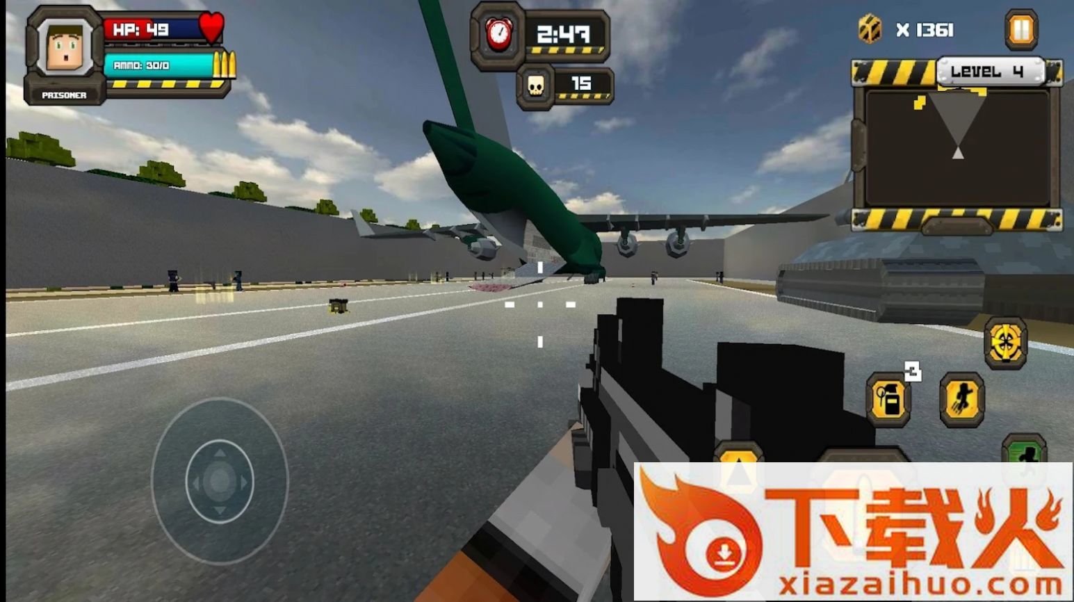 方块人越狱生存Most Wanted Jail Break截图2