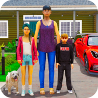 虚拟单身妈妈模拟器(Virtual StepMom Happy Family Sim) v3 安卓版