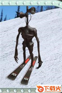 Siren Head - Snow Ski(警笛头雪地滑雪游戏最新版)截图2
