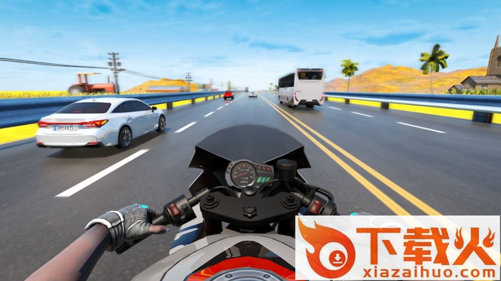 交通骑手摩托车赛车(Traffic Rider Moto Bike Racing)截图2