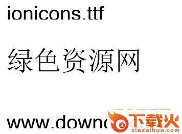 ionicons.ttf v 2.0.0