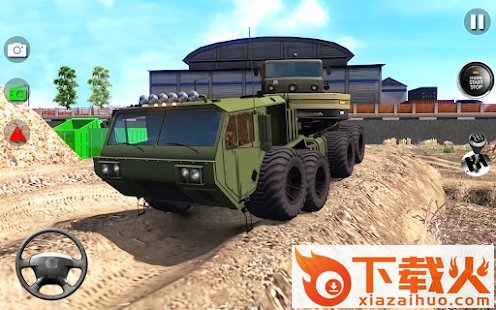 军用卡车运输模拟器(US Army Cargo Transport Truck)截图2