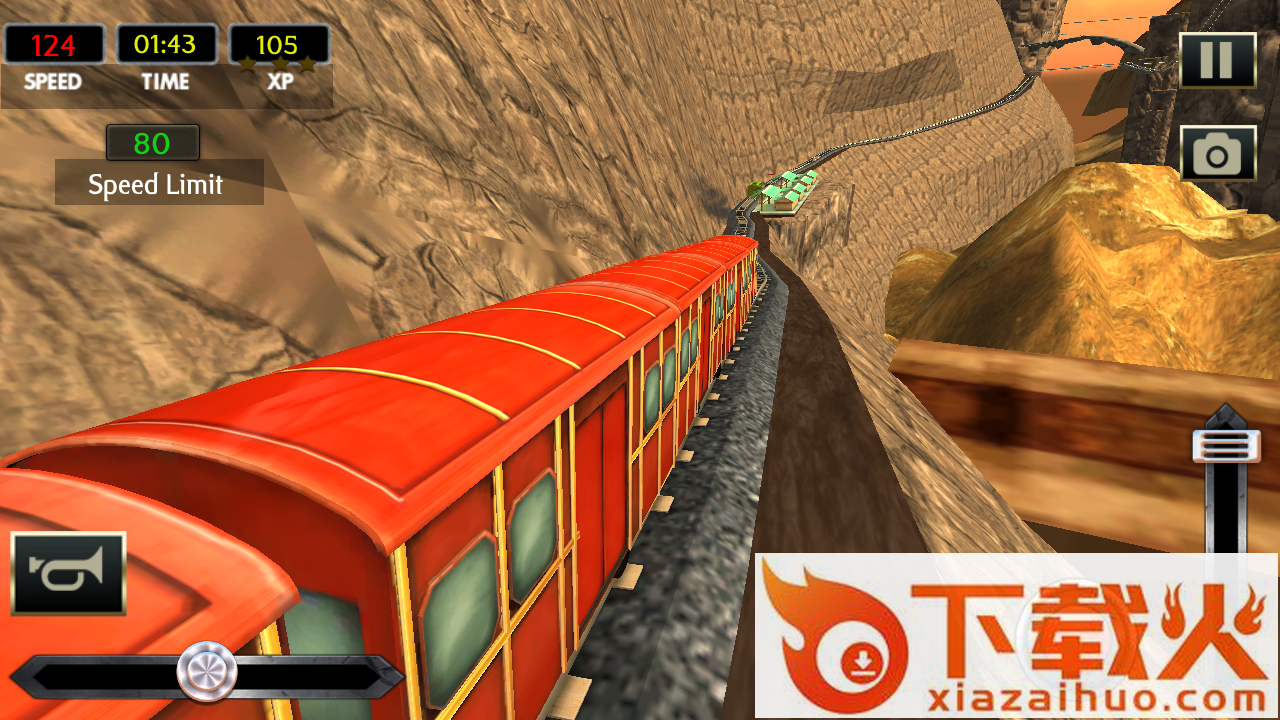 Mountain Train Simulator(山间火车模拟驾驶手游)截图2