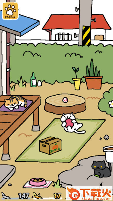 Neko Atsume(猫咪庭院汉化版下载)截图1
