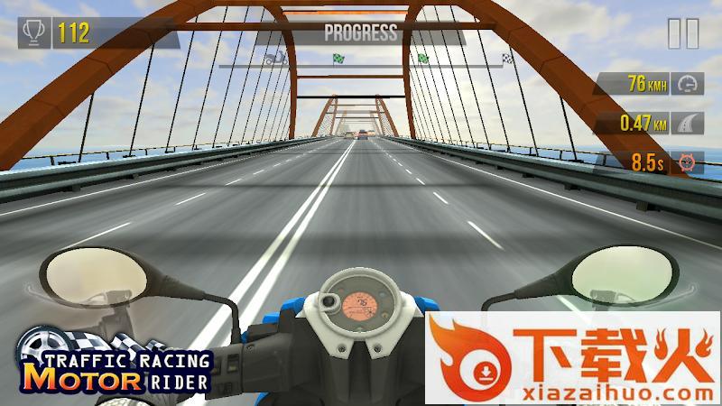 公路赛车摩托骑手截图1
