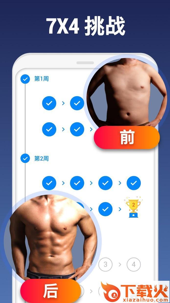免费私人健身教练无需器械(Home Workout)截图2