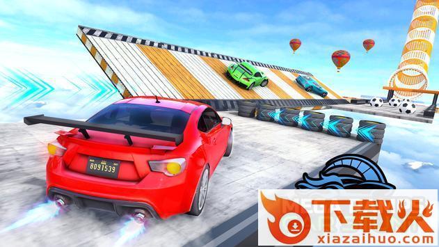 Mega Ramp Car Stunts Racing 3D: Free Car Games截图2