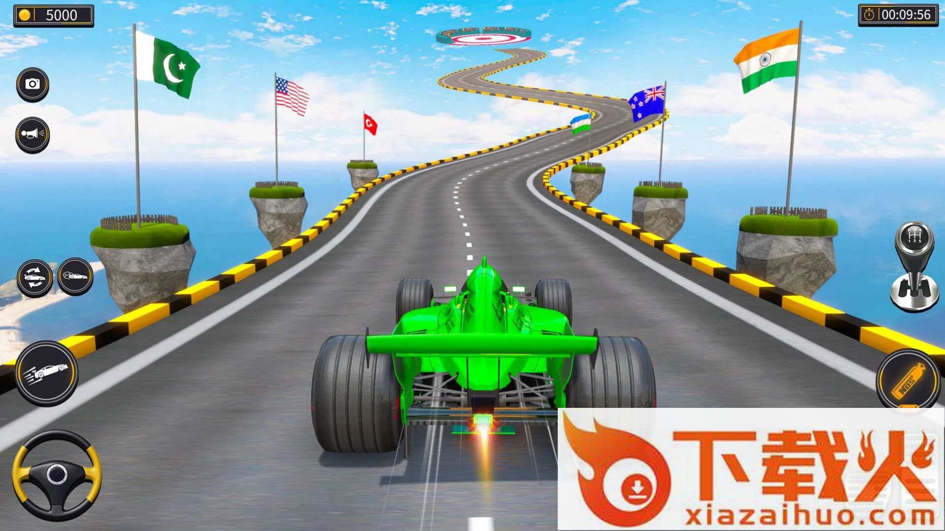特技车超级英雄汽车(Formula Car Racing Car Game)截图1