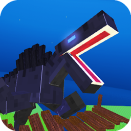 块状泰坦斯皮诺城市暴乱(Blocky Titan Spino: City Rampage) v0.4 安卓版