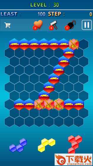 Hexa Gem Crush(粉碎的六宝石安卓版)截图2