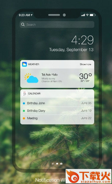 iNotifyX-安卓高仿iPhoneX桌面软件截图2