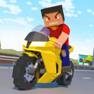 摩托积木驾驶中文版下载-摩托积木驾驶(Blocky Bike Rider Moto Racing)v1.0 安卓版