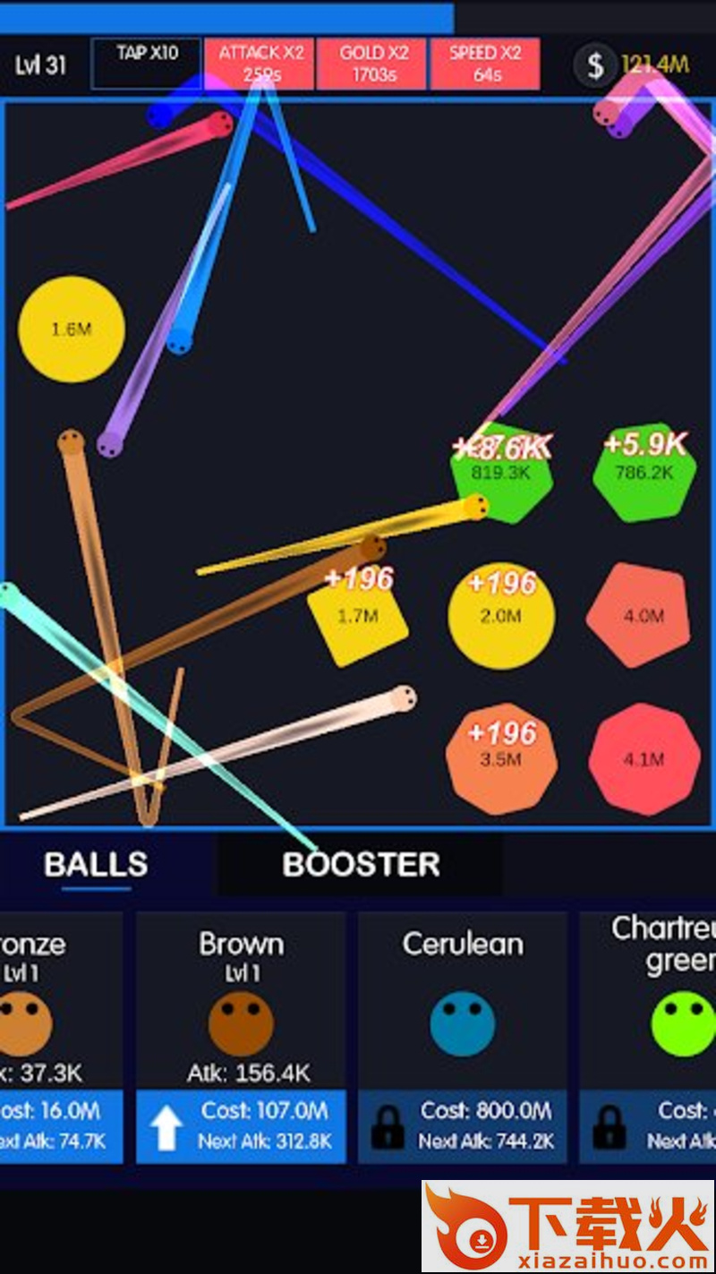 Idle Snakes Vs Balls手游截图1