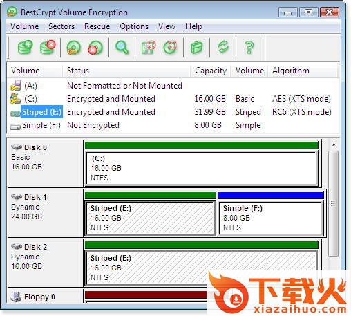 BestCrypt Volume Encryption(磁盘分区加密) v9.0.3 官方最新版 截图1