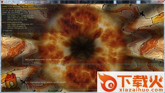 furmark1.9.2绿色版(GPU显卡性能测试软件) 汉化版 截图2