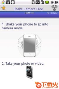 摇摇拍照Shake Camera Free截图2