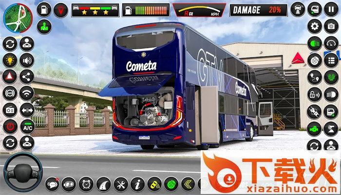 城市大巴专业驾驶(Bus Games 3D City Bus Driving)截图1