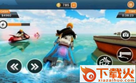 水上漂浮冲浪比赛(Floating water racing surfer)截图3