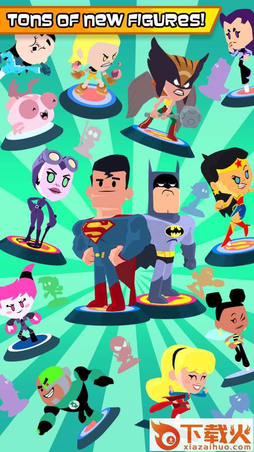 Teeny Titans 2(少年泰坦突围手游)截图1