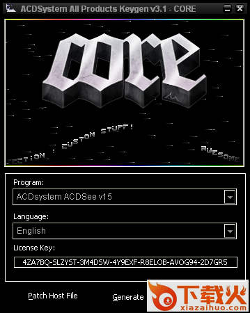 acdsee15注册机