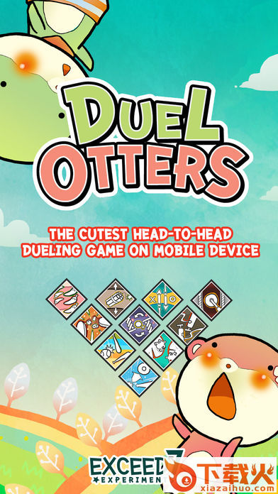 Duel Otters(双人对决手机游戏下载)截图1
