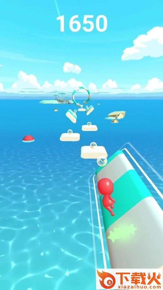 Aqua Dash 3D(水上冲浪3D)截图1