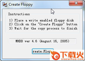 create floppy