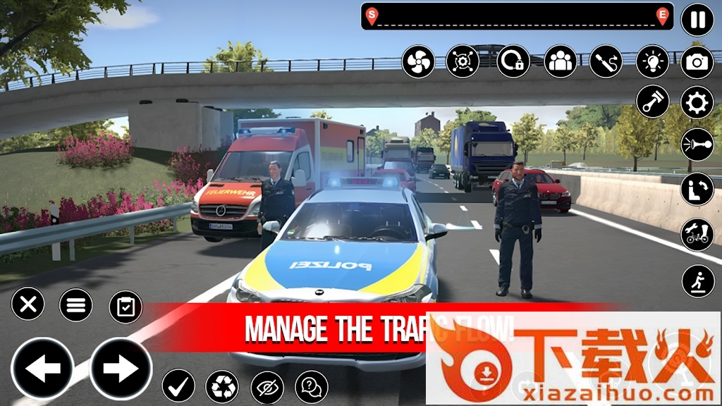 警车追逐小偷竞速(Police Car Chase Thieves Games)截图1