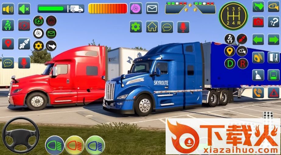 巨型卡车停车挑战(Truck Simulator Game Europe 3D)截图2
