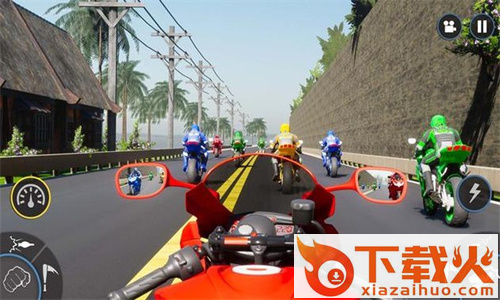 自行车赛车摩托骑士(Bike Racing Moto Rider Game)截图1