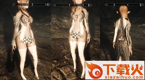上古卷轴5天际剑灵白鸟时装MOD 绿色版 截图1