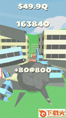 翻滚岩石手游截图2