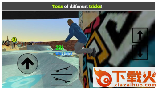 极限自由式滑板手游(Skateboard FE3D 2)截图2