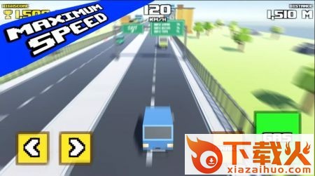 疯狂之路Crazy Road: Classic截图1