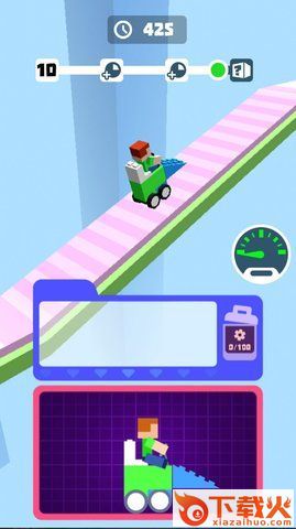 积木赛车漂移(Racing Car Forge)截图2