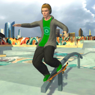 极限自由式滑板游戏下载-极限自由式滑板手游(Skateboard FE3D 2)v1.35 安卓版