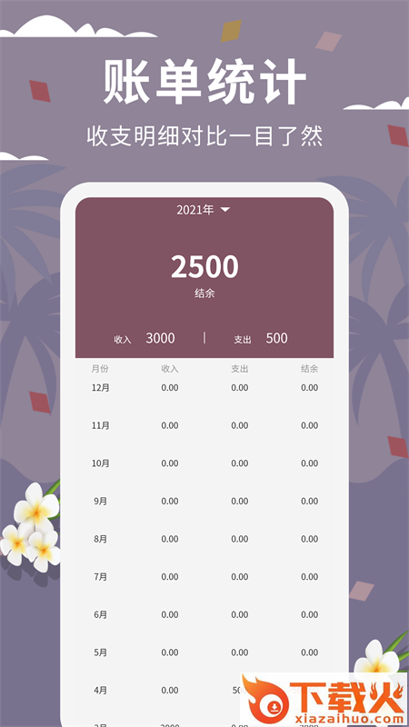 家庭流水账app截图2