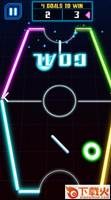 Laser Hockey(激光桌上冰球3D游戏)截图2